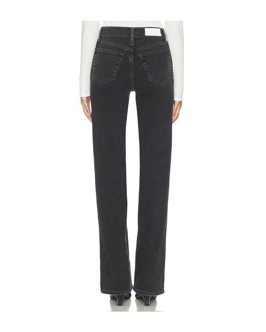 Re/done Black 70's Bootcut Jeans