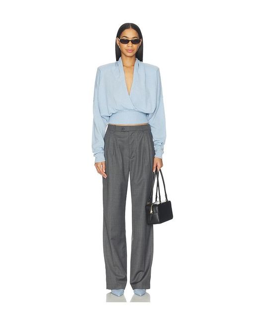 Ronny Kobo Blue Solange Sweater