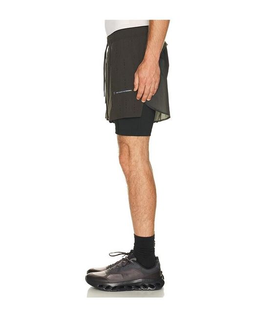 On Shoes Black X Paf Zero 2-In-1 Shorts Paf for men