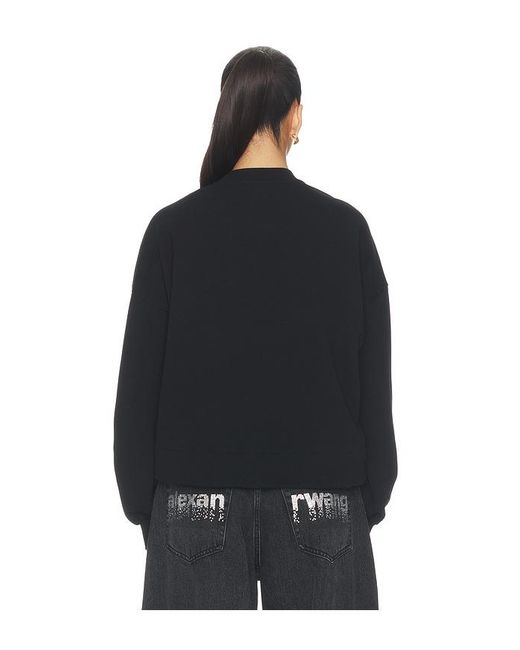 AllSaints Black Dash Lila Sweatshirt