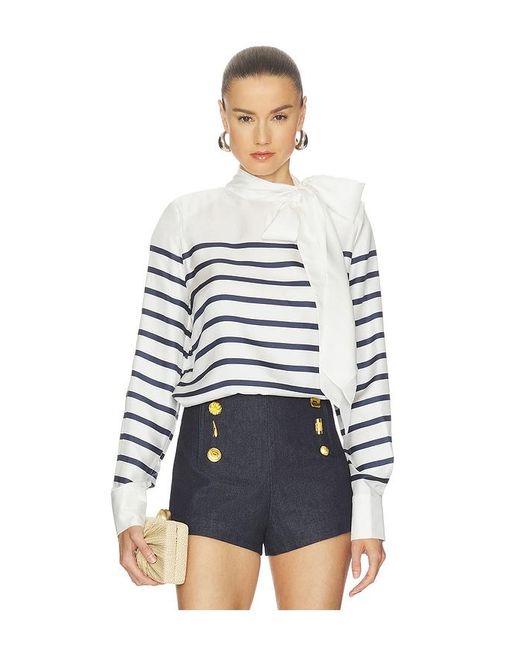 FRANÃOISE White Johanna Blouse