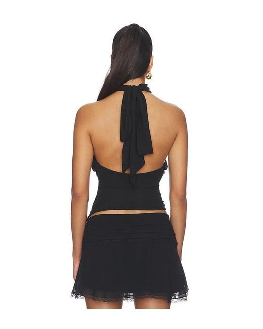 GUIZIO Black Koemi Top
