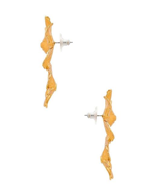 Pendiente Colette En Color Oro Metálico Talla En Jennifer Behr de color Metallic