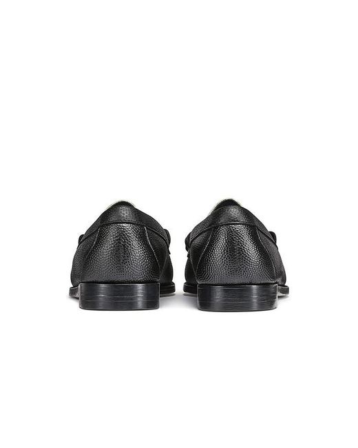 G.H.BASS Black X Reigning Champ Larson Weejuns Loafer for men