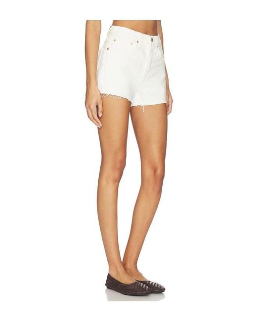 Levi's White 501 Original Short