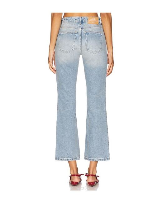 LoveShackFancy Blue Sami Pant