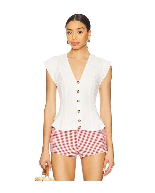 Free People X Revolve Dylan Vest Pink