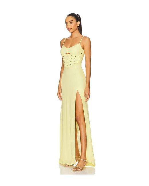 Papa Don't Preach Metallic X Revolve Now I'M Your Daisy Gown