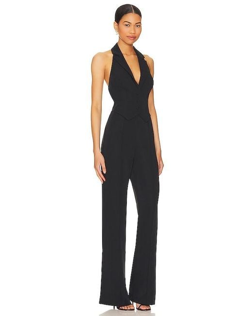 Lovers + Friends Blue Elena Jumpsuit