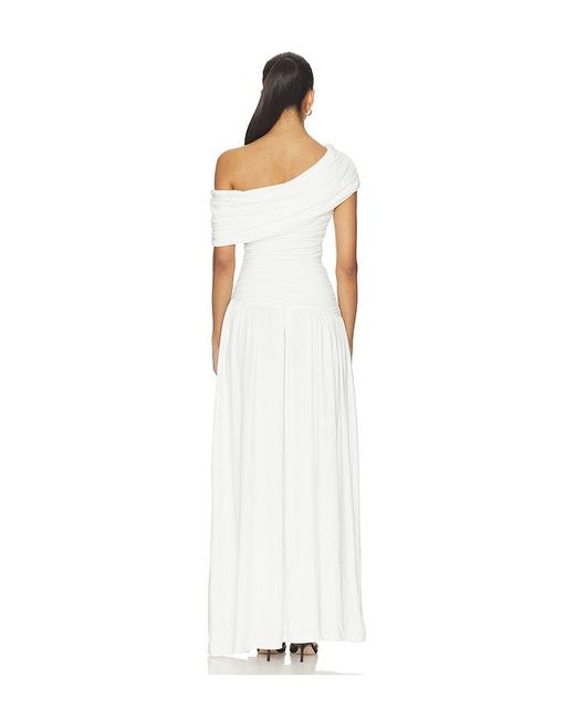 MORE TO COME White Wells Maxi Dress