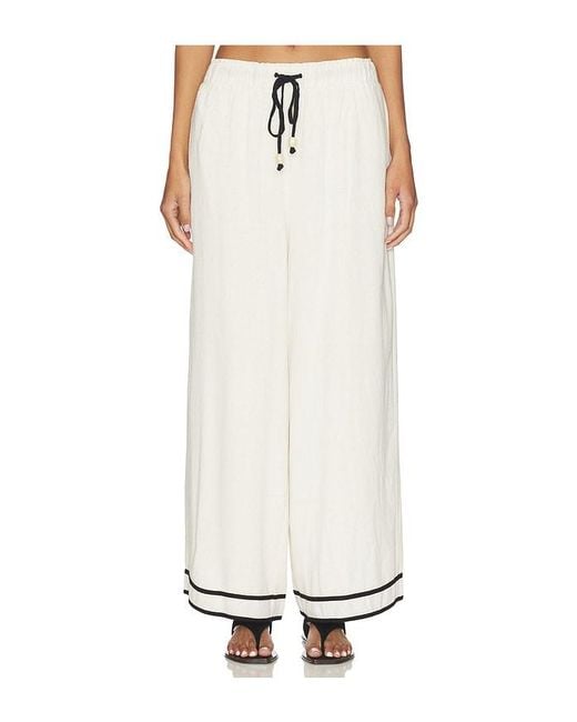 Sancia White The Noa Pants