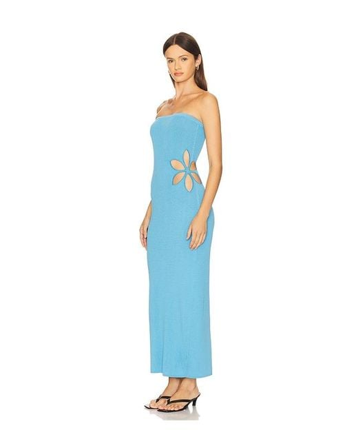 Lovers + Friends Blue Morine Midi Dress