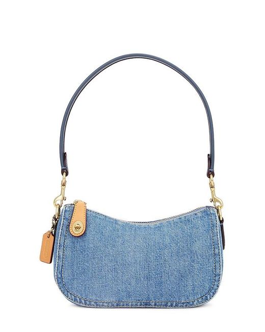 COACH Blue Swinger Bag