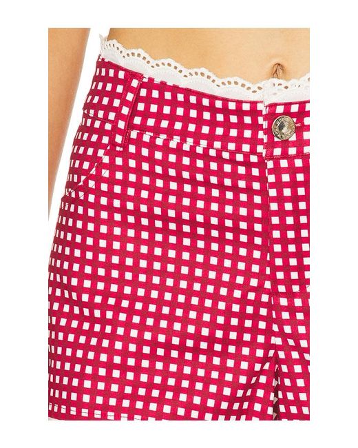 WeWoreWhat Pink Low Rise Hot Short