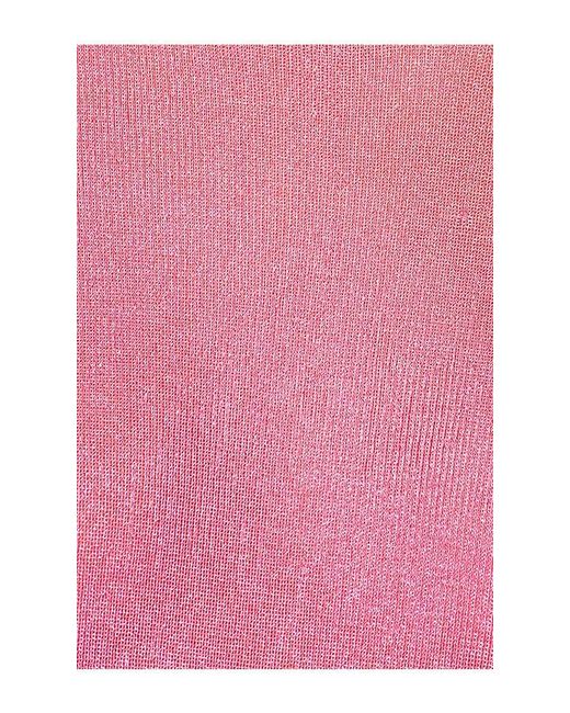 SER.O.YA Pink Rae Metallic Mini Dress