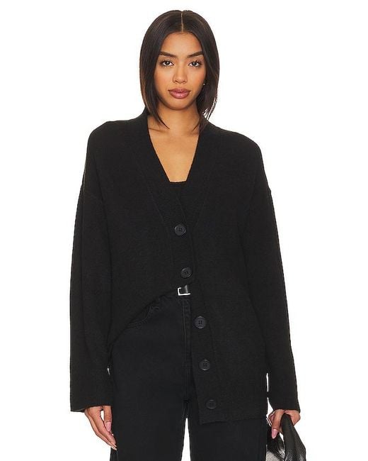 Camila Coelho Black Trista Oversized Cardigan
