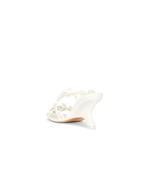 Jonathan Simkhai White Willow Leather Strappy Sandal