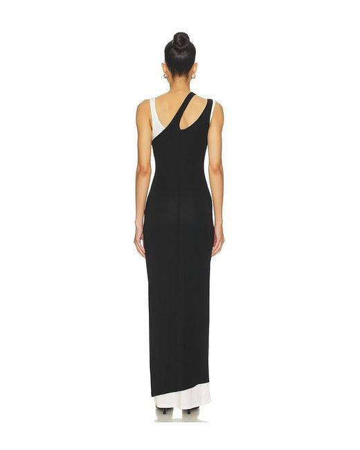 SNDY'S Black Chantara Maxi Dress