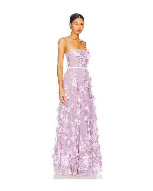 Bronx and Banco Pink Anastasia Maxi Dress