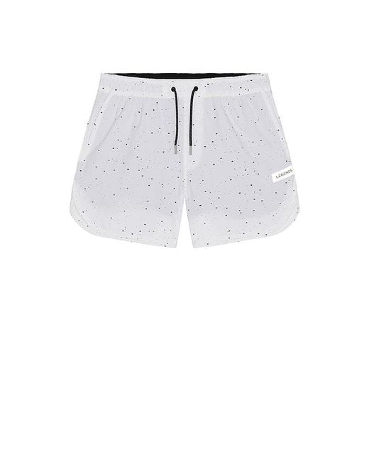 Legends White Luka Hd 5 Lined Short for men