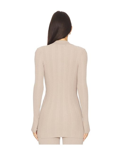 Remain Natural Rib Knit Cardigan