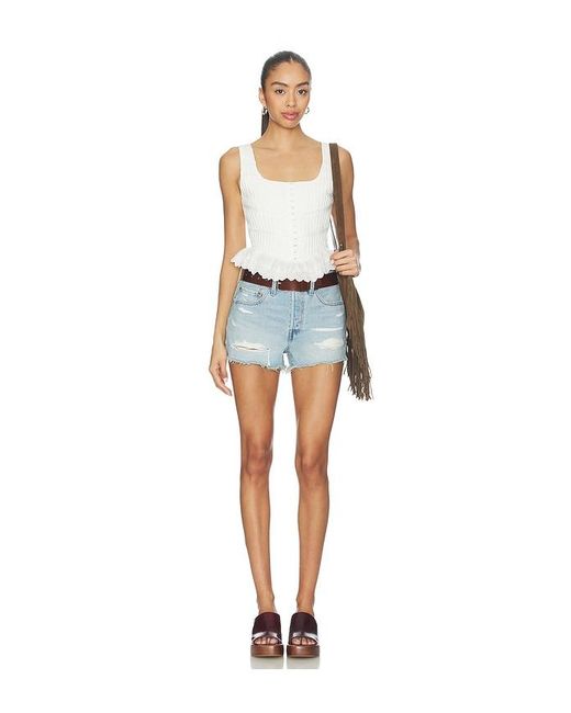 Heartloom Blue Christine Top