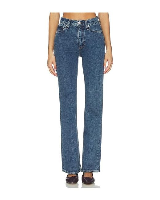 Rag & Bone Blue Peyton High-Rise Bootcut Jeans