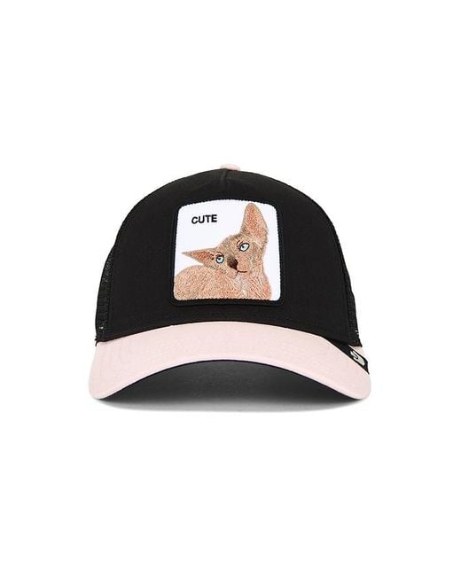 Goorin Bros Black The Sphynx Trucker Hat for men