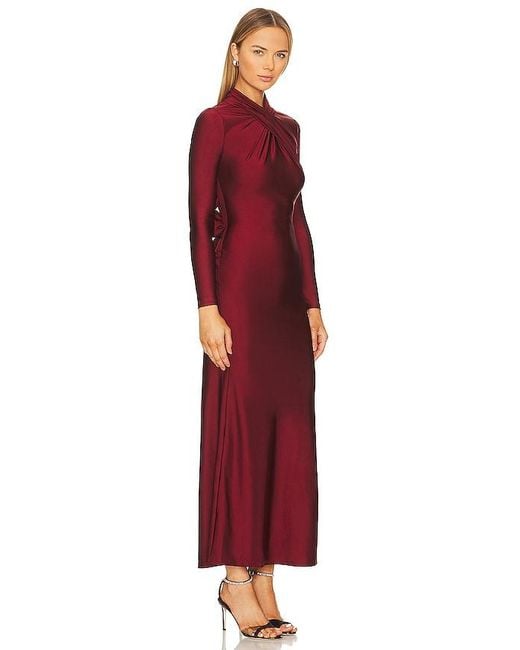 Camila Coelho Red Telma Maxi Dress