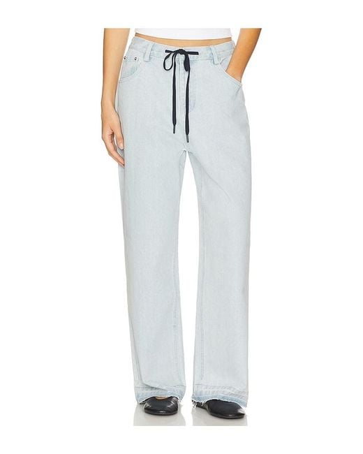 Line & Dot Blue Elowen Pant
