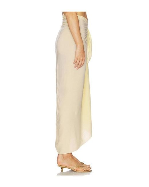 Juillet Natural Paiges Pareo Skirt