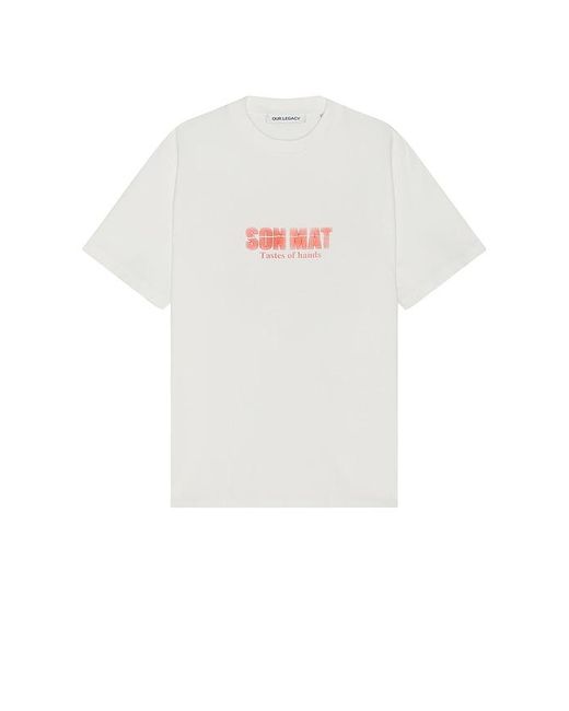 Our Legacy White Box T-shirt for men