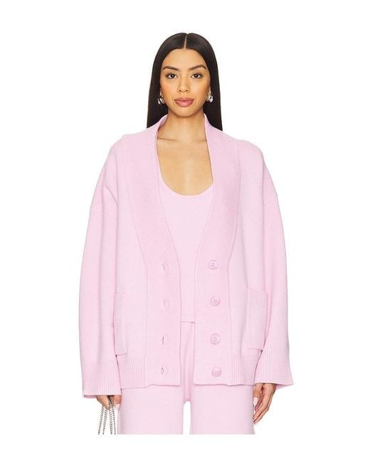SER.O.YA Pink Cardigan Carley