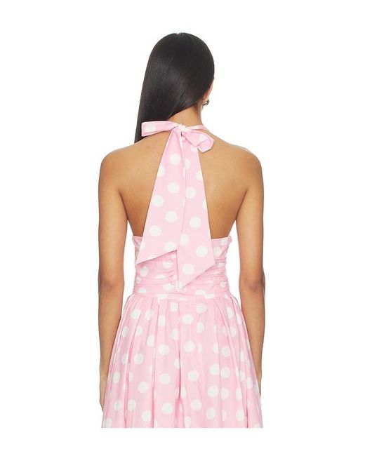 Sans Faff Pink Carlo Halter Top