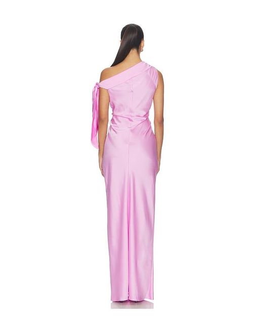 Amanda Uprichard Pink Naomi Gown