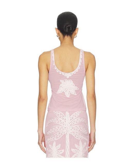 Leslie Amon Pink Phuket Top
