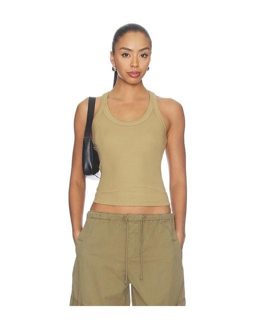 Rag & Bone Natural The Essential Rib Wide String Tank