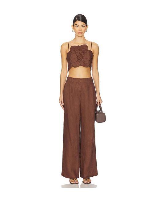 Yumi Kim Brown Bobbi Pant