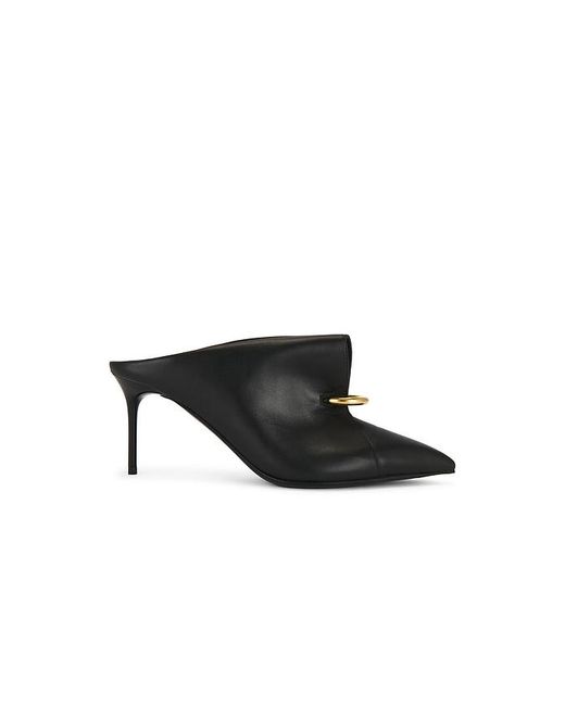 Balmain Black Pantolette Piercing