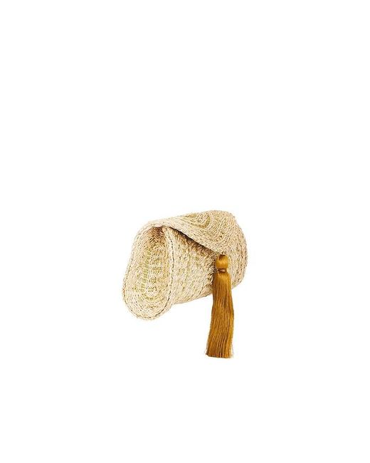 Flora Bella Metallic Navagio Abaca Clutch