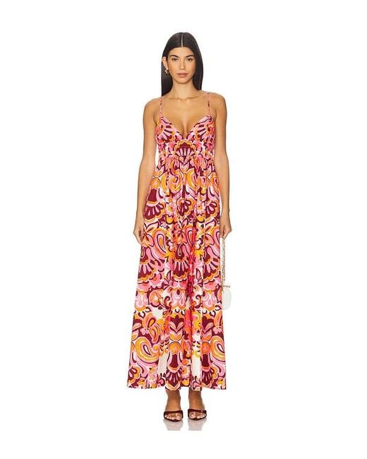 Cara Cara Red Rue Dress