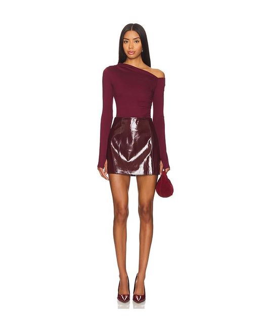 Nia Red Cleo Top