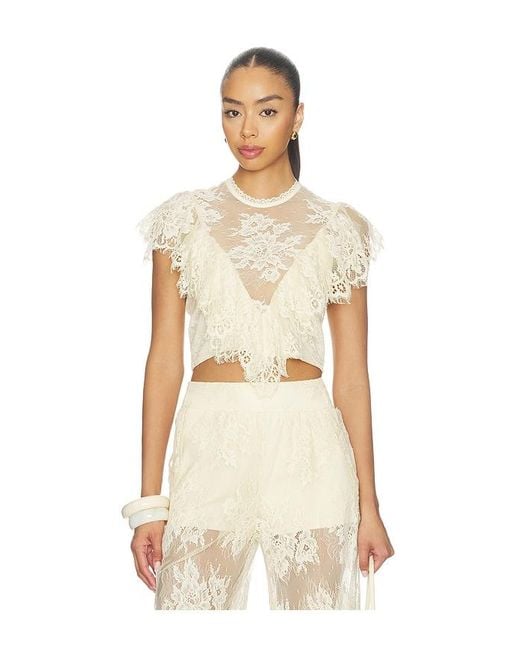 Steve Madden Natural Faya Top