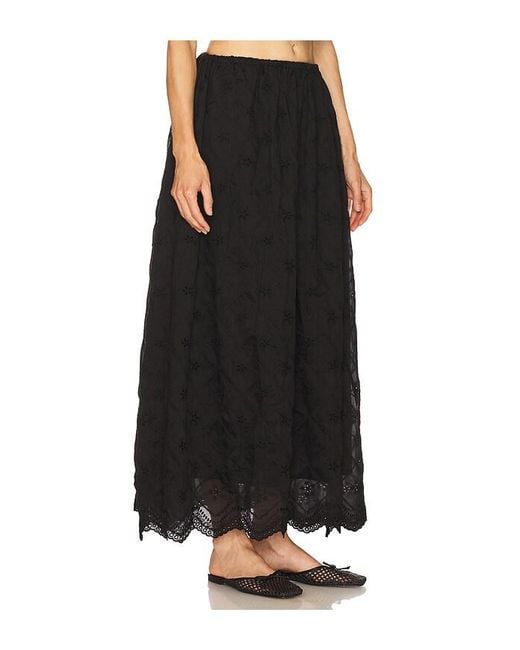 Tularosa Black Sofiya Maxi Skirt