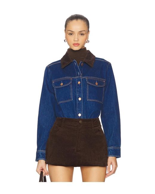 Pistola Blue Devon Relaxed Shacket
