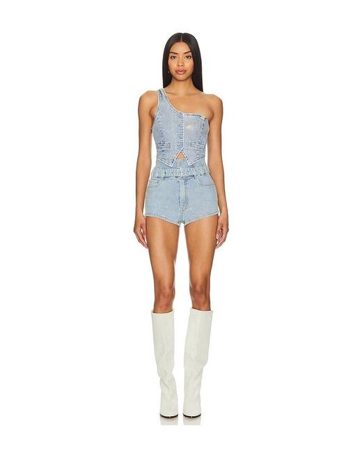 AFRM Blue Sheyla Shorts