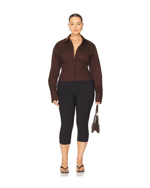 L'academie Brown Elsie Shirt