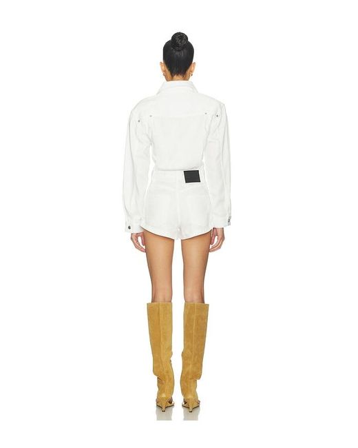 IRO White Anneso Romper