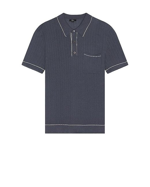 Rails Blue Hardy Polo for men