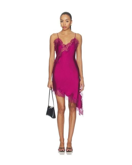 Lioness Pink Emerging Midi Dress